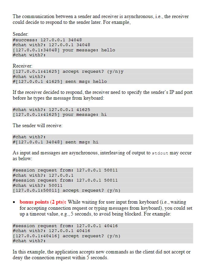 There are two typical paradigms to enable such communications. For the client-server