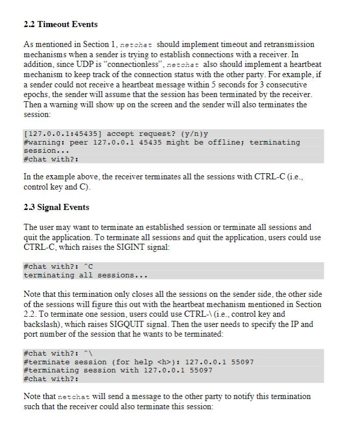 paradigm, it is the responsibility of the server to relay the messages
