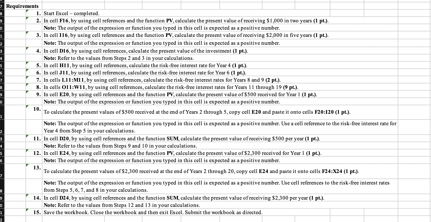 references to given data or previous calculations. In some cases, a simple