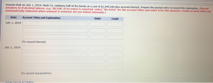 1 Nash Co. is building a new hockey arena at a cost