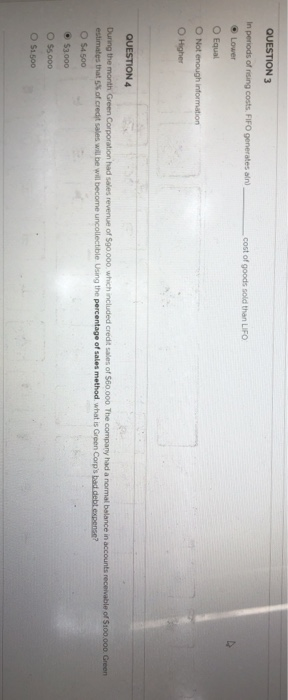 cost of goods sold or ending inventory Gross Margin Method O Gross