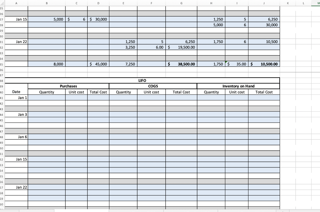 last saved: Just now 2 2 H Hequirurrunt Preparawlery mardus FIFO, UFO,