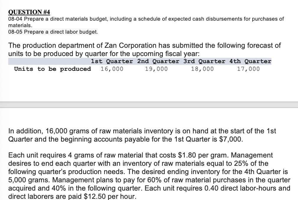  *please do not solve on excel and please include all formulas