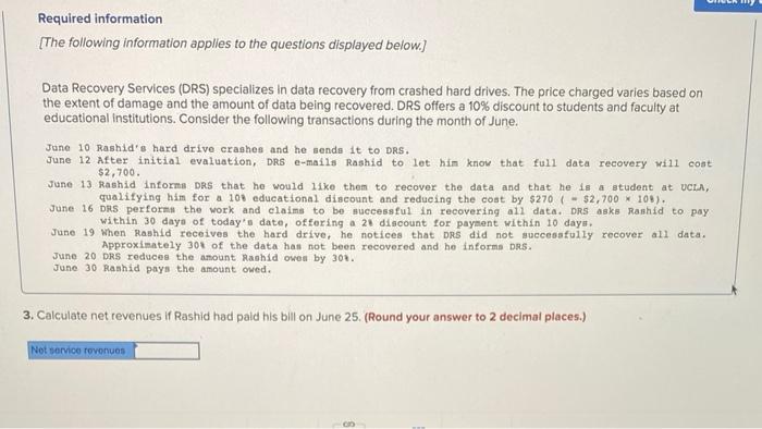 recovery from crashed hard drives. The price charged varies based on the