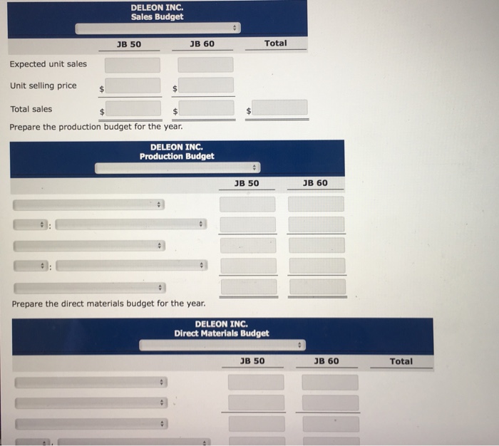 its annual budgets for the year ending December 31, 2017. Accounting assistants