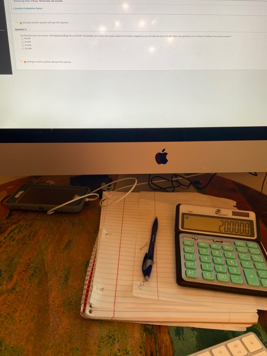  Remaining Time: 1 hour, 42 minutes, 17 seconds. Question Completion Status: