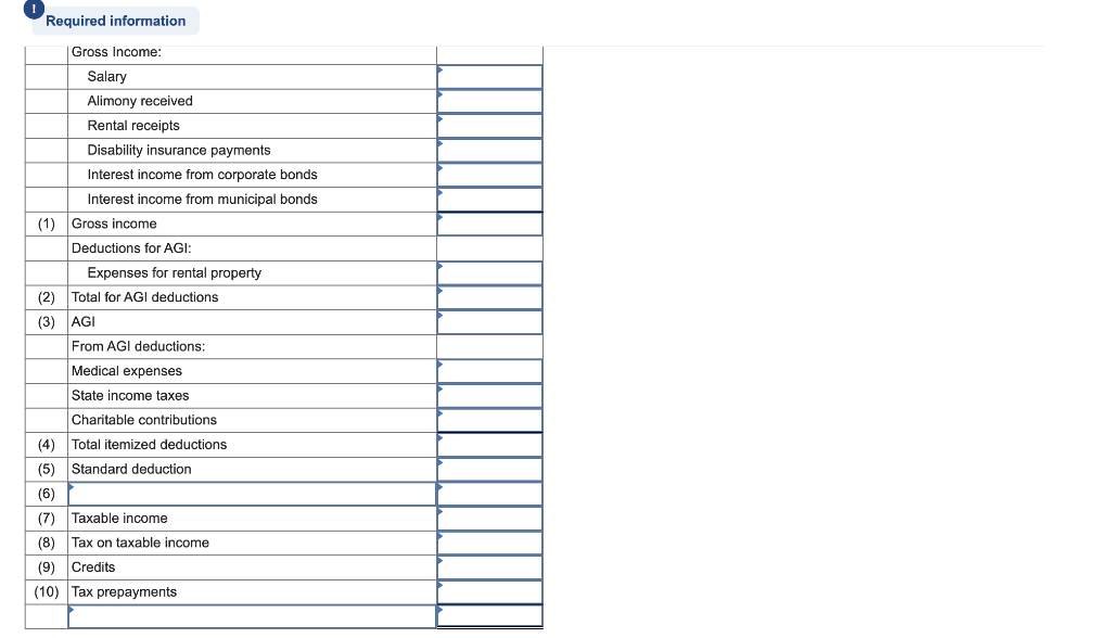 Required information Comprehensive Problem 8-84 (LO 8-1, LO 8-2, LO 8-3, LO