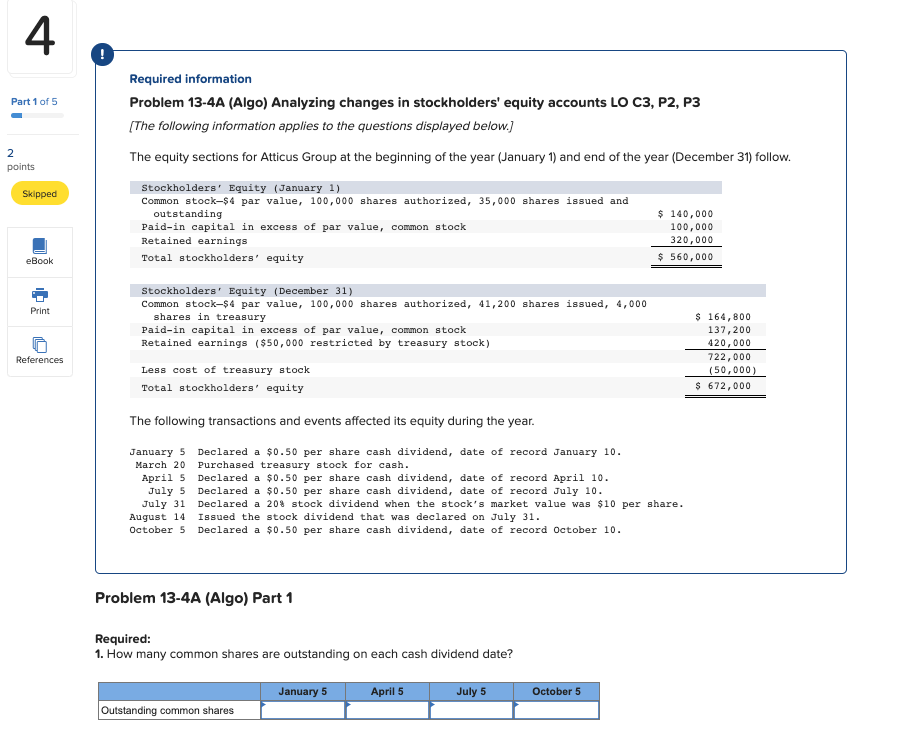 year (January 1) and end of the year (December 31) follow. The