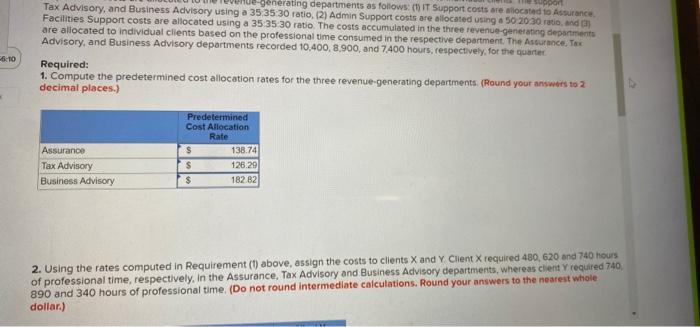 and Business Consultants provides a variety of consulting services to a diverse