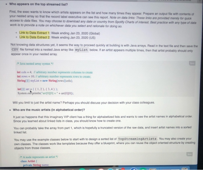 Review prerequisite Java programming knowledge by putting together a small project Review