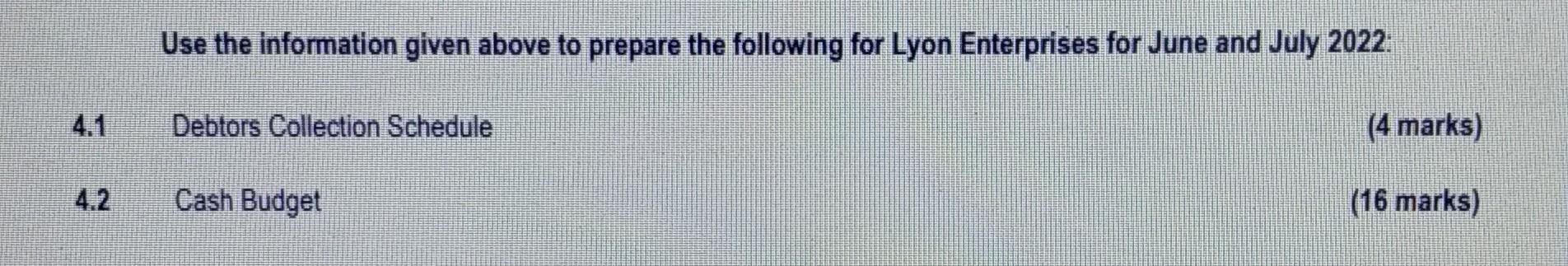 format and I will like your answer. Thank you so much. INFORMATION