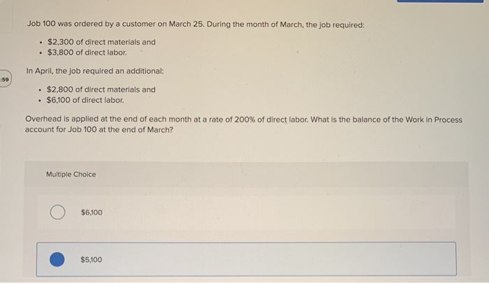 attempt If the overhead rate is 50% of direct labor cost, use