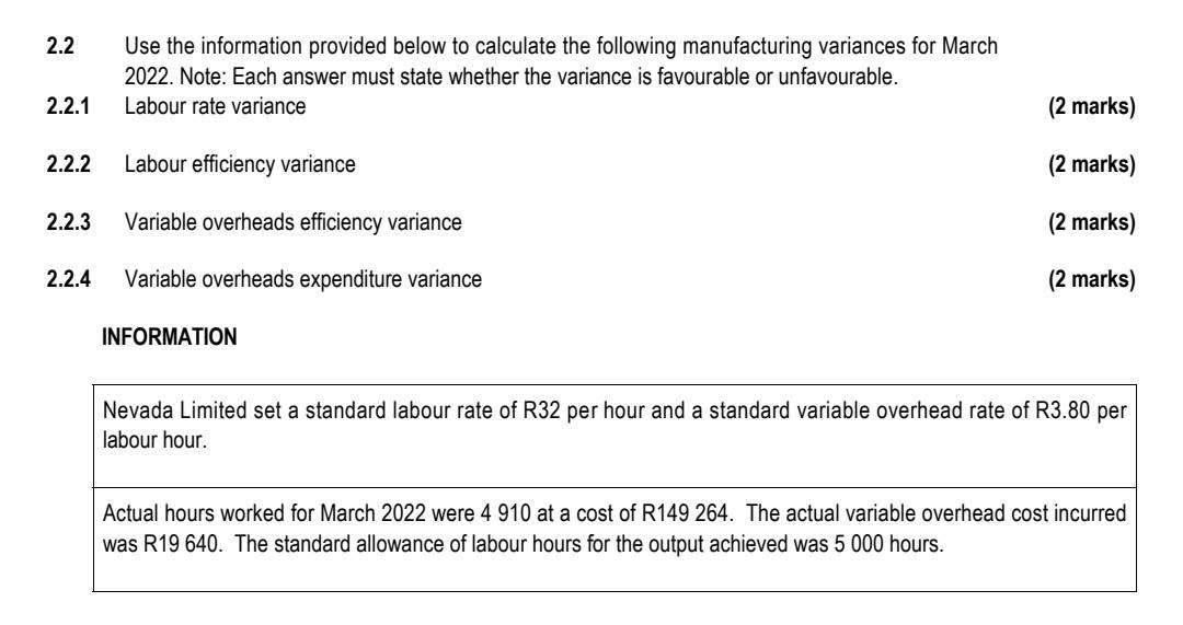 URGENT: Please kindly show working methods. This is for an exam due