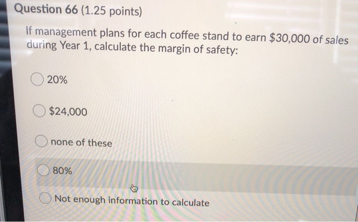 be $0.75 *startup costs for each additional coffee stand are expected to