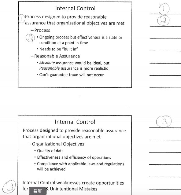 Various topics/points/discussion items are labeled 1 - 18 on the Chapter 6