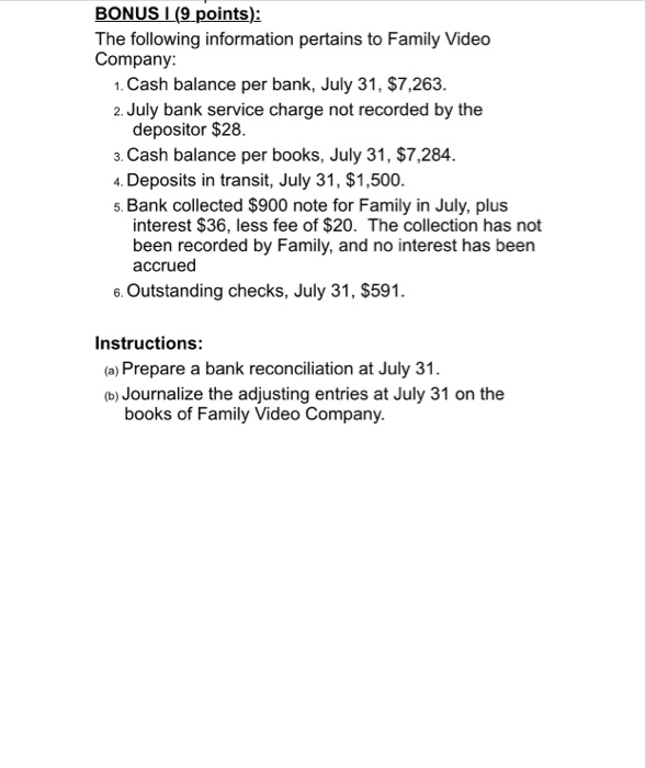 can you make a chart or answer part a and be! BONUS