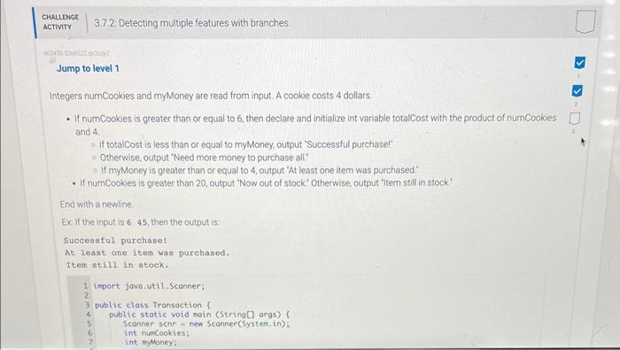 ITP 120: Java programming 1 Jump to level 1 Integers numCookies and