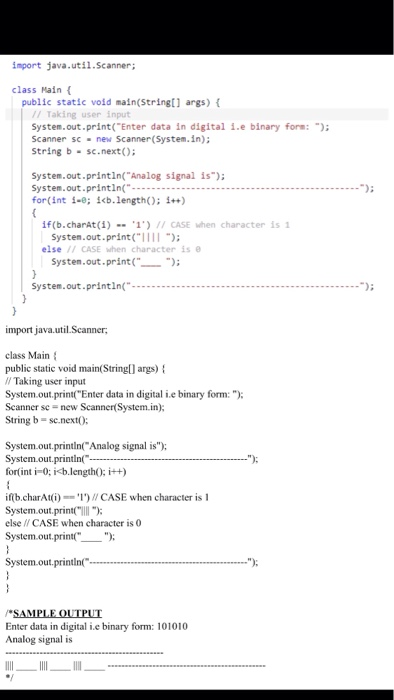  Convert this java code to c# import java.util.Scanner; class Main (