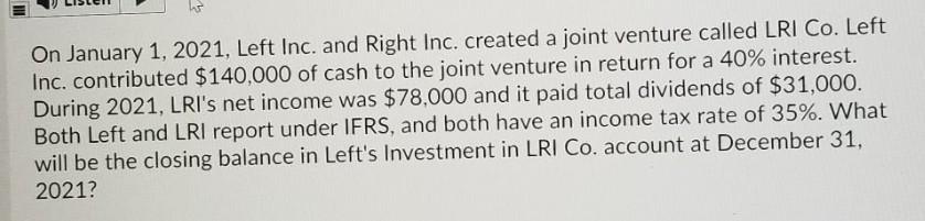 I need the solution and the answer of this question. I