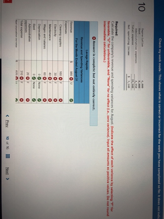 i so for. It does not i 10 Exercise 9-9 Prepare a