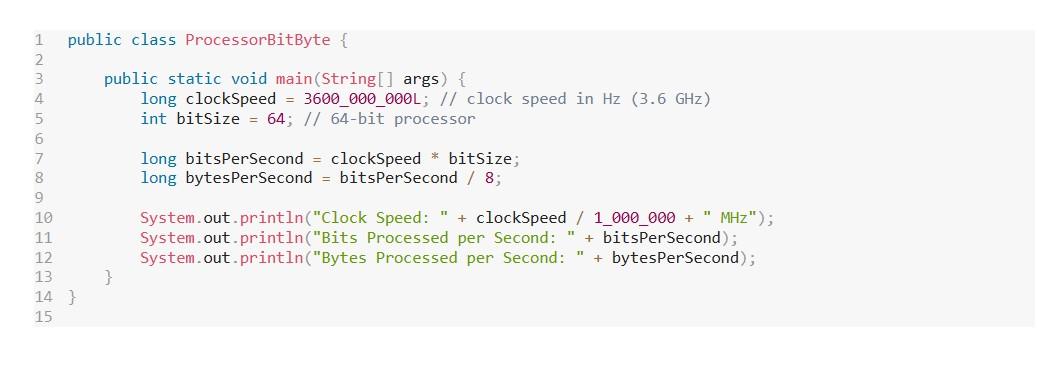 the user's input in Java! also define the constant pls and thank