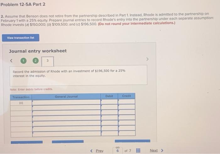 and Lau are partners and share income and loss in a 1:4:5