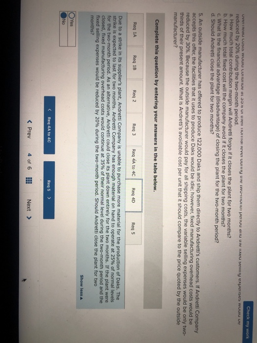 total) Total cost per unit $32.80 A number of questions relating to