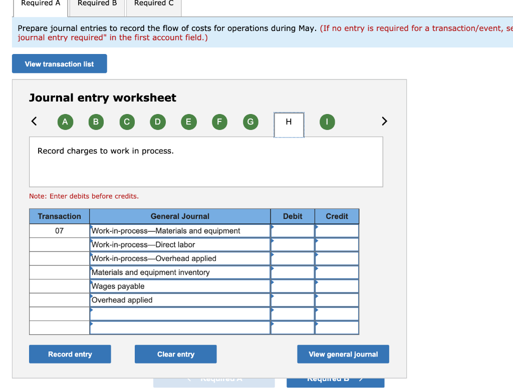 as quickly as possible. Special equipment is ordered as required. On May