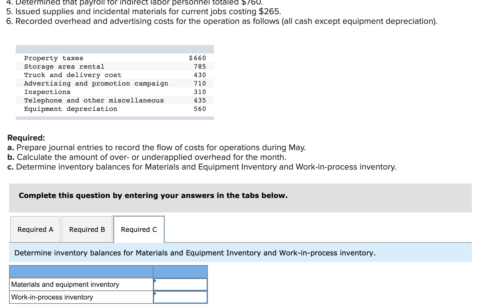 yet complete. There were two such jobs on May 1 with the