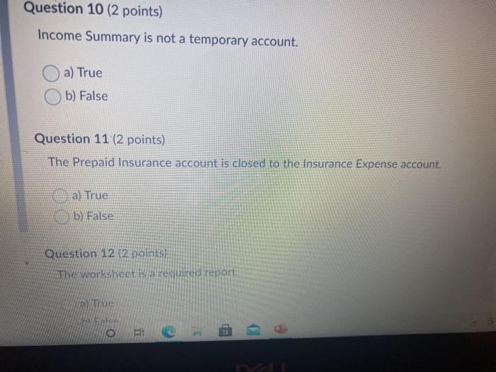 is the correct answer Question 2 (2 points Prepaid expense is a