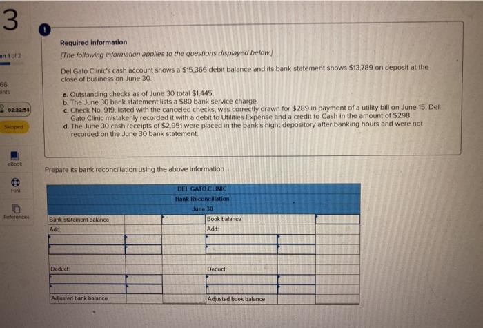 2 part question and the second part has 4 journal entries