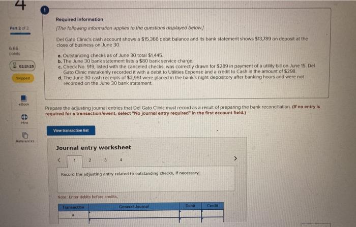 3 an 102 Required information The following information applies to the questions