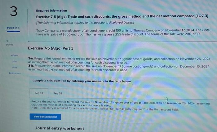 a manulacturer of air conditioners, sold too units to Thomas Company on