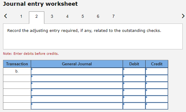 Record the adjusting entry required, if any, for the collection of the