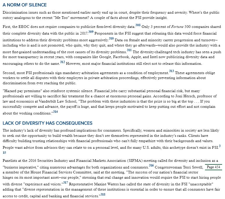 perspective? 2. What role do you believe financial service industry leaders have