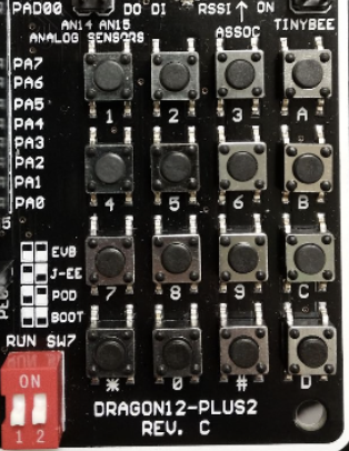 Need help writing C code for Dragon HCS12 board. Not C++