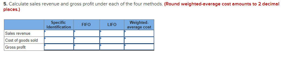 system. Date Transactions March 1 Beginning inventory March 5 Sale ($260 each)