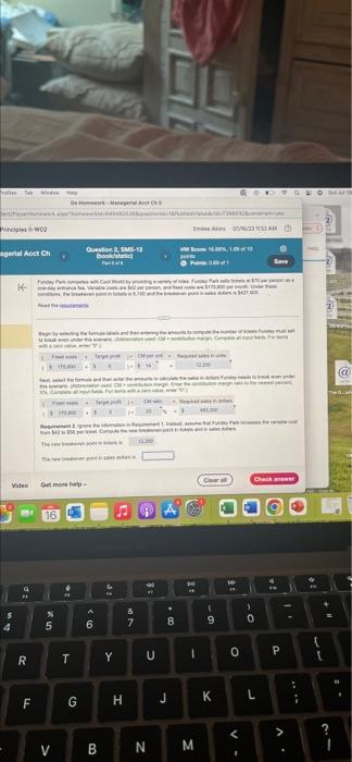  Profiles Tab Window Help Principles li-W02 agerial Acct Ch 2 Do