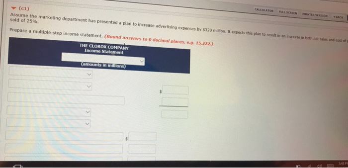 in millions) Salaries and wages expenses 480 Research and development expense $115