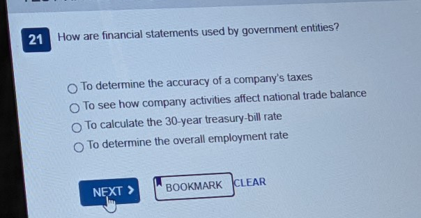 elements of a firm's financial statements? Calculating financial ratios Analyzing financial statements