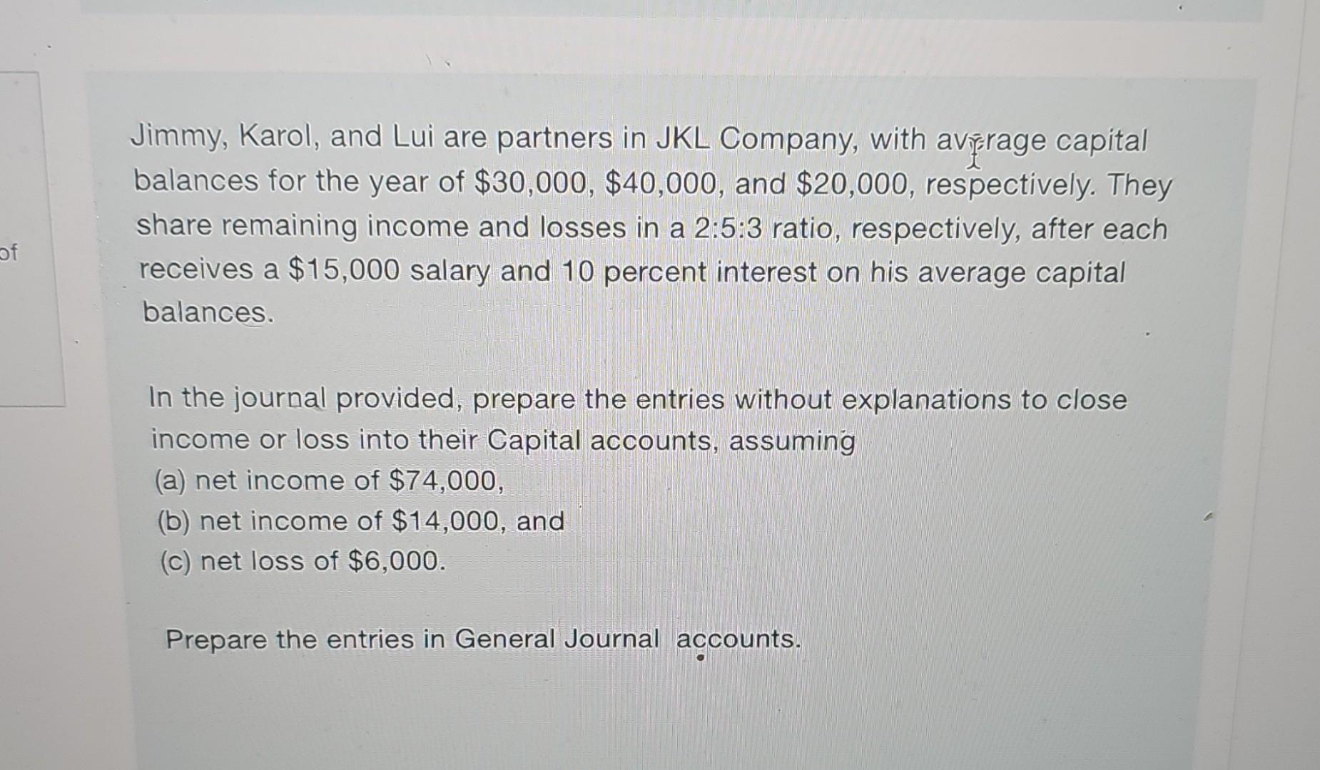  can you please include the formula to calculate ratios (2:5:3) Jimmy,