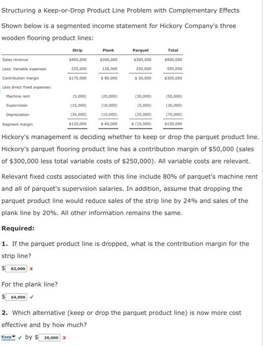 need help with these problems with the red x mark Structuring a