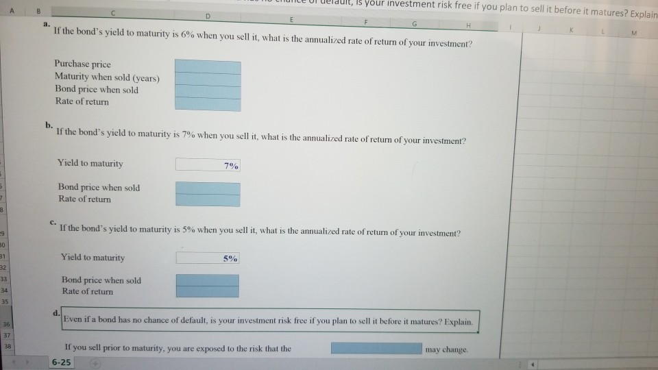 excel formulas thank you Suppose you purchase a 30-year, zero-coupon bond with