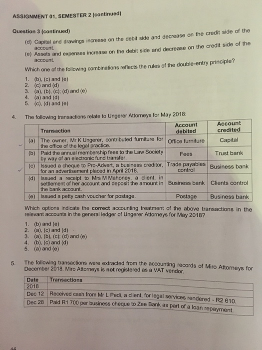 UNIQUE NUMBER: 739030 Before you answer the questions of this assignment, you