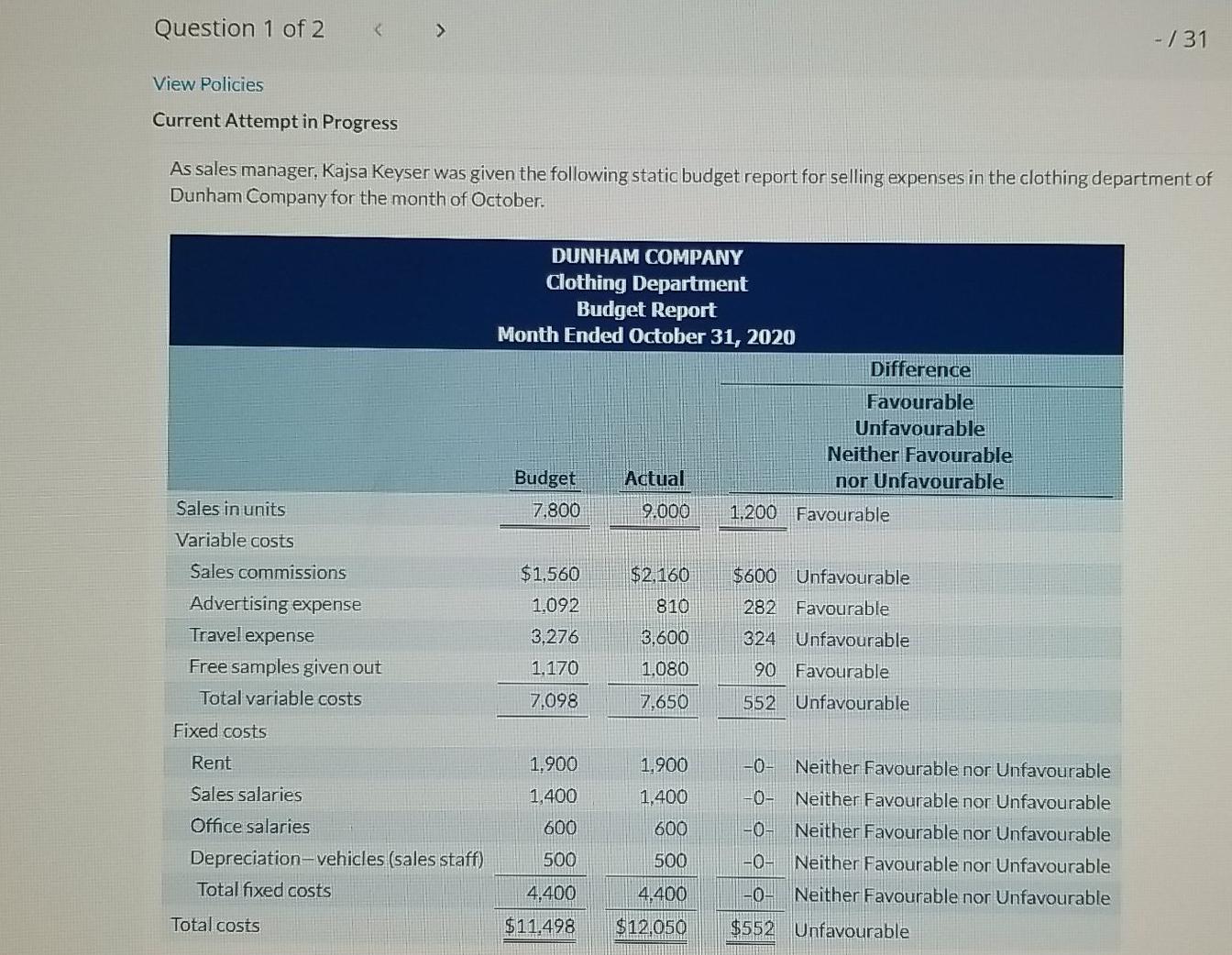 These option first part these option for difference side Question 1