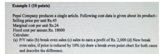 please answer in text(without image) it is easy to copy Example 1