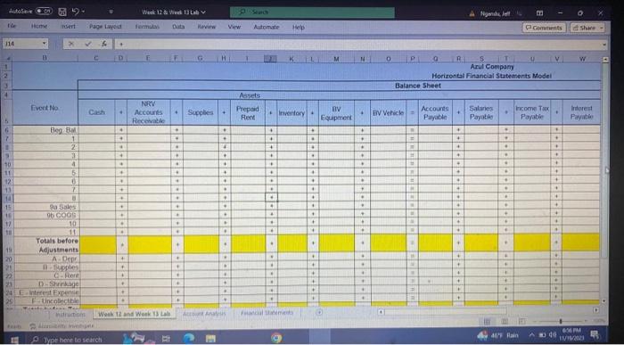make sure the changes flow through: Instructions for Week 12 and Week