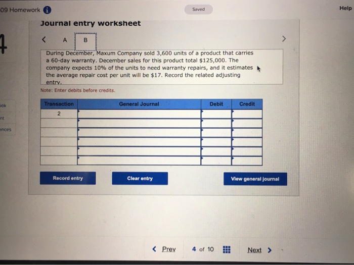 at a rate of one day per month. Maxum estimated and must