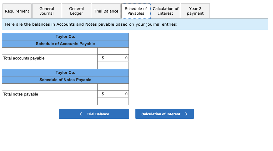 the trial balance tab. The beginning balances are assumed. Taylor Co. entered