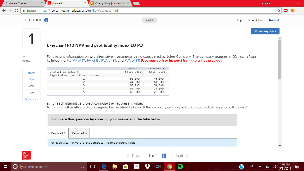  Connect Secure | https:/ewconnect.rmheducatio Access Connect a Chegg Study | Guided